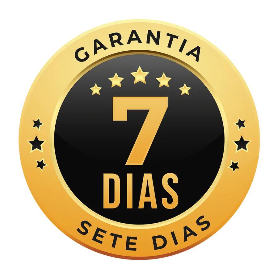 7 dias de garantia